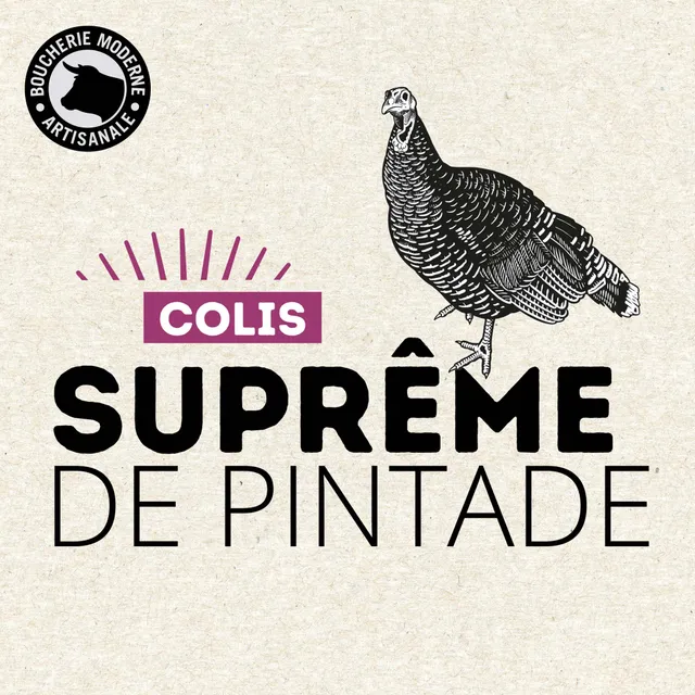 Boucherie Moderne Traiteur Suprêmes de pintade viande 5kg festif