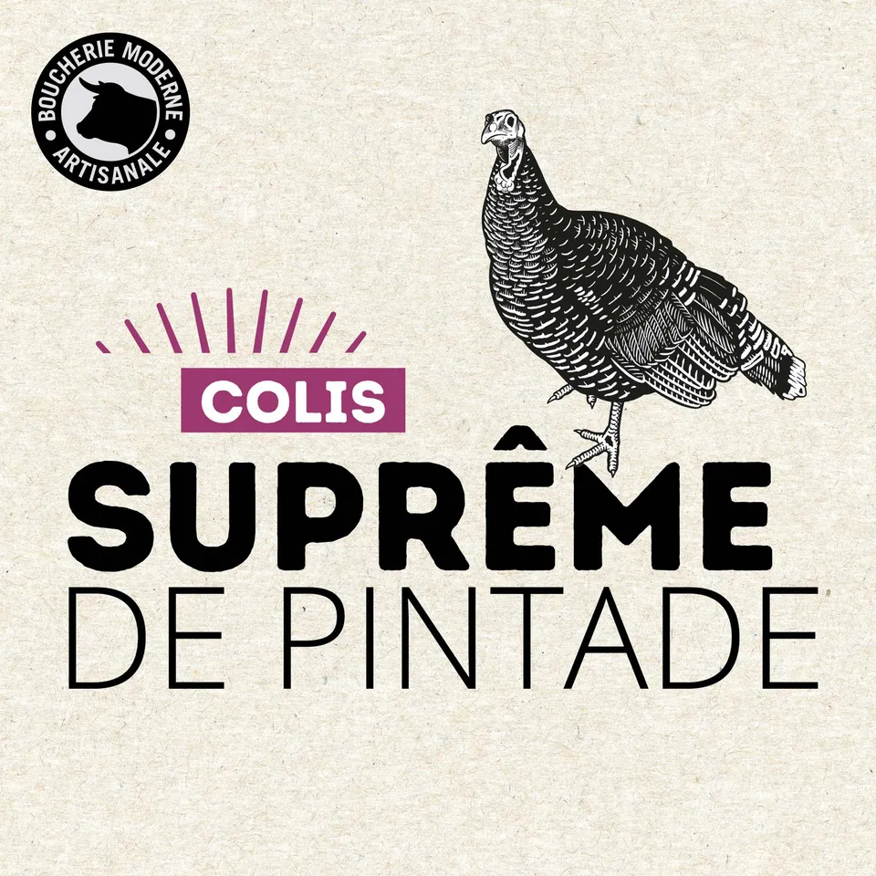 Boucherie Moderne Traiteur Suprêmes de pintade viande 5kg festif