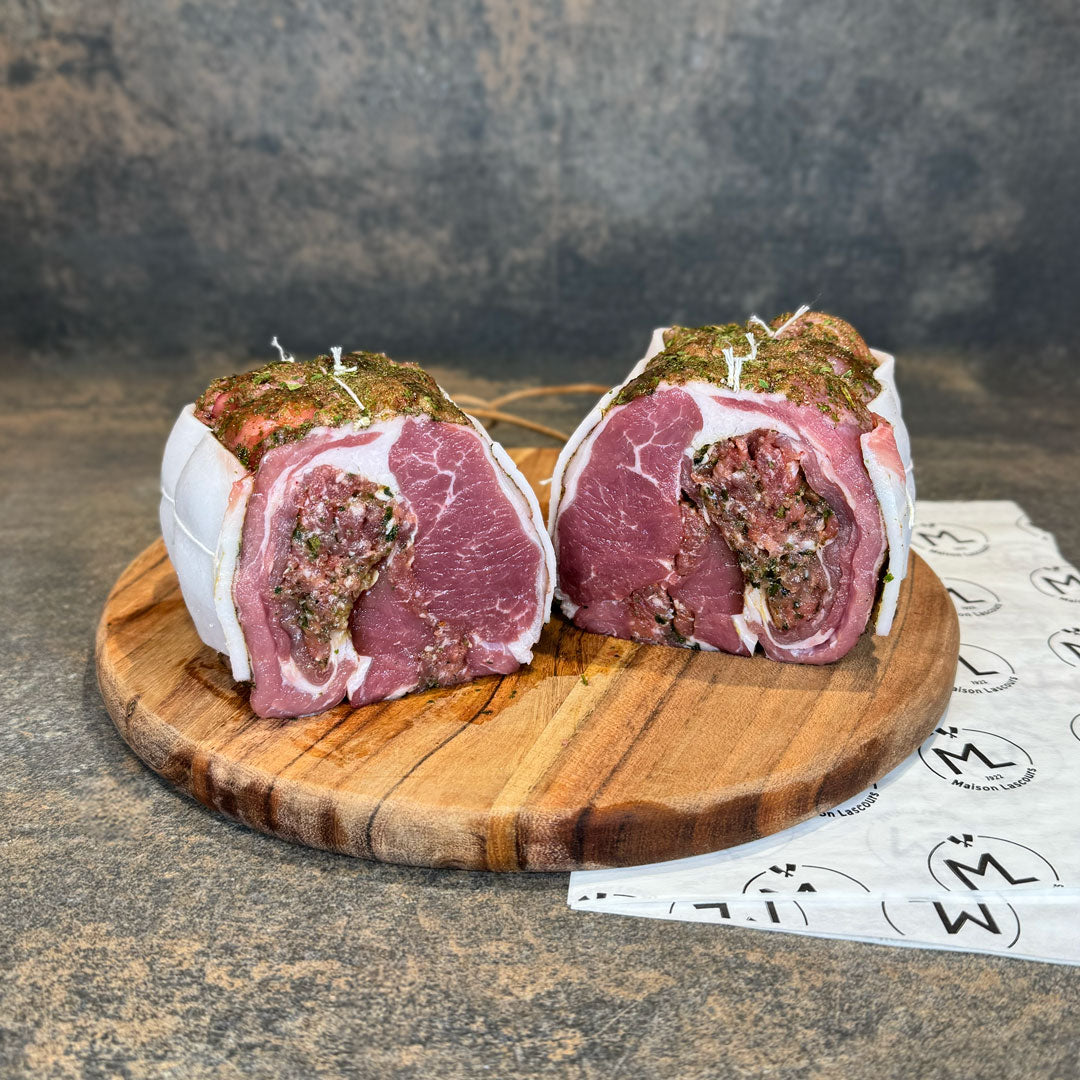 Maison Lascours Agneau Rôti Farci Ail des Ours 1200g Sud-Ouest