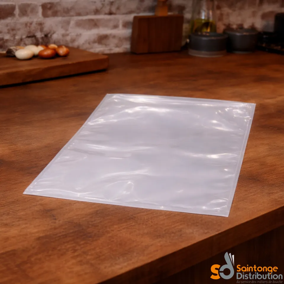 Saintonge Emballages Sacs sous-vide 250x300 150 microns cloche