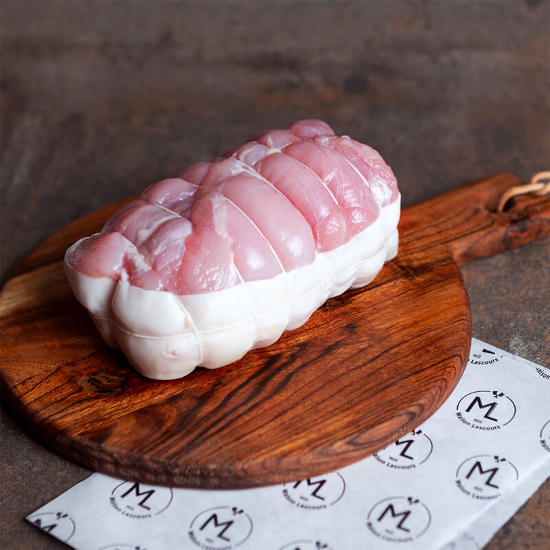 Maison Lascours Volailles Rôti Filet de Dinde 800g bardé