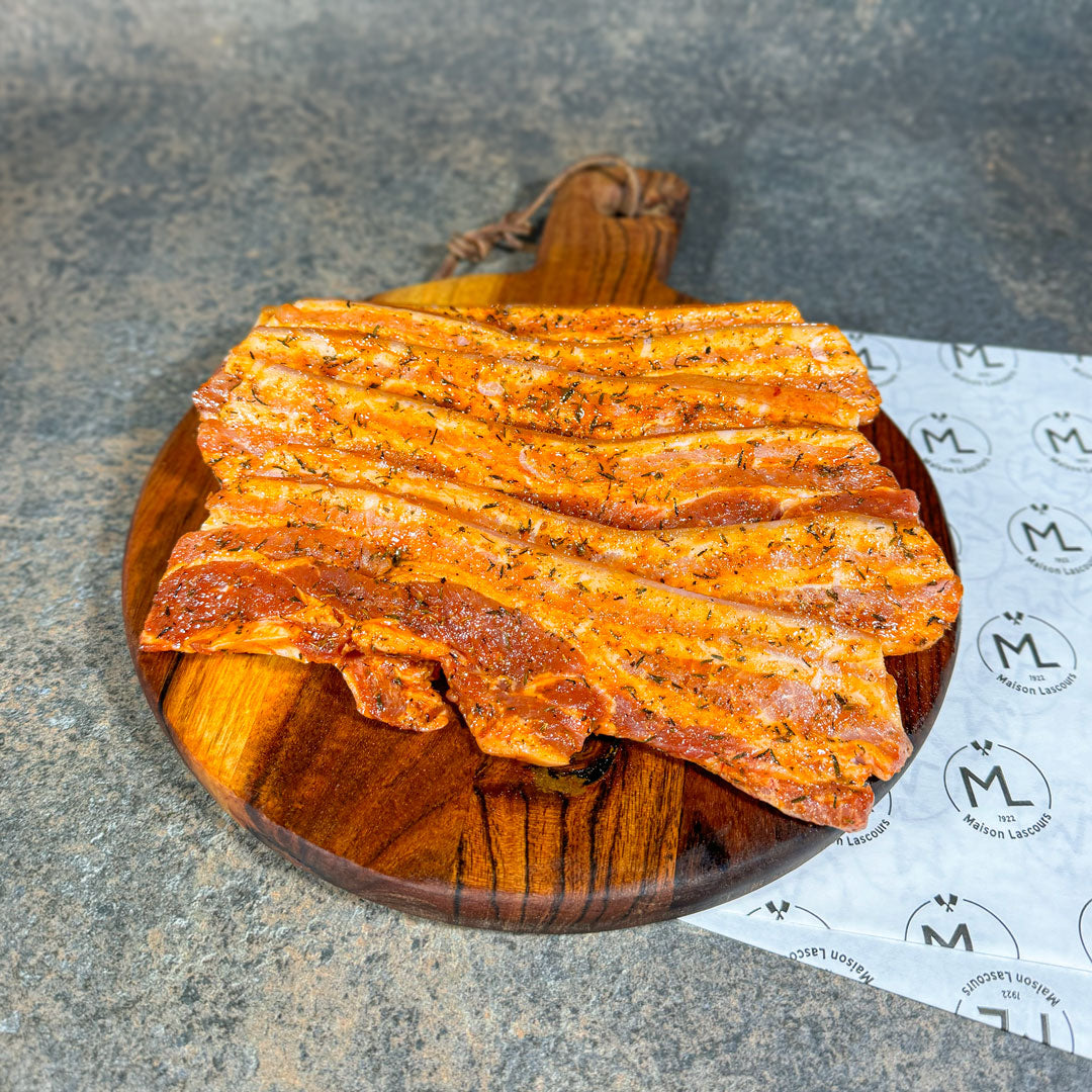 Maison Lascours Porc Poitrine Tranchée Provençale 550g