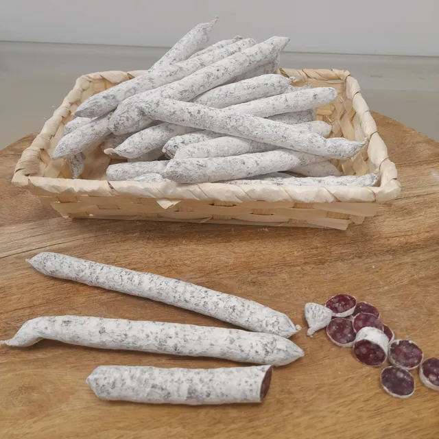 Des Hommes et des Bœufs Saucissons secs Petit Angus 35 g saucisson apéritif