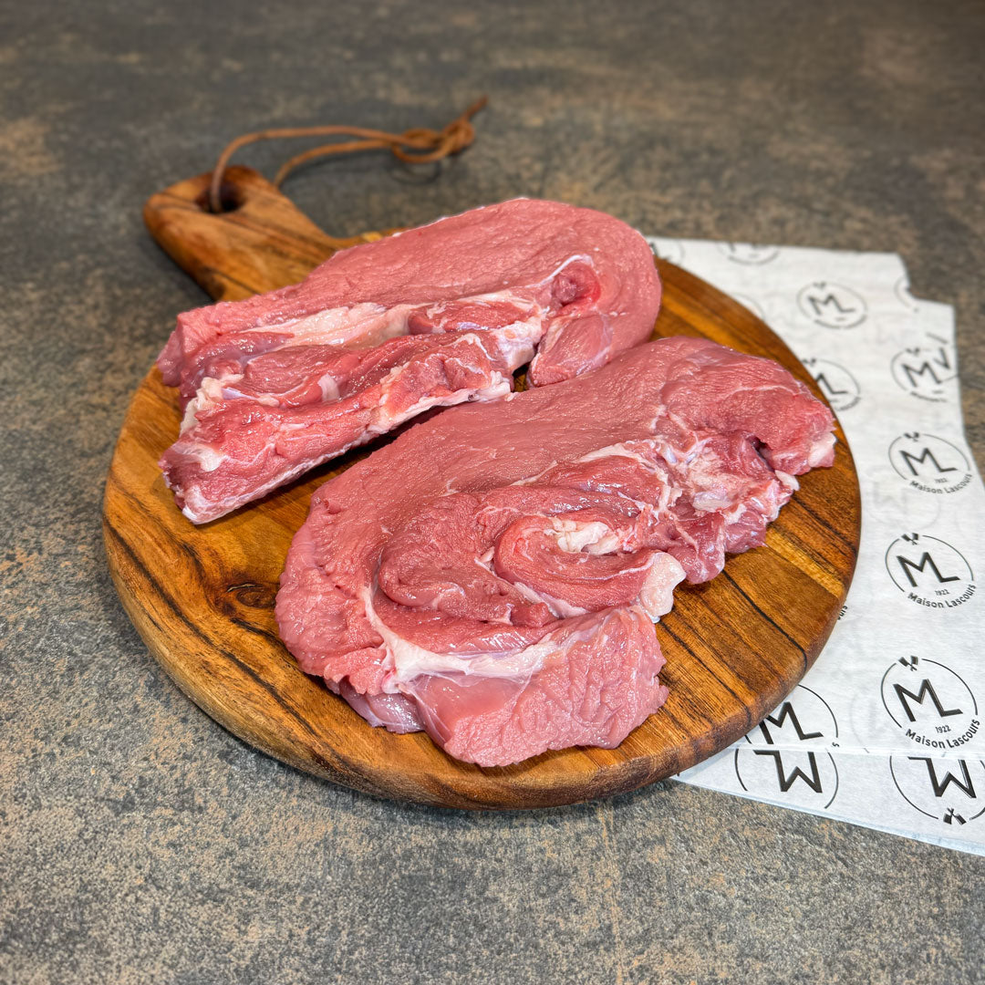 Maison Lascours Basse Côte de Veau viande de veau 2x250g moelleuse