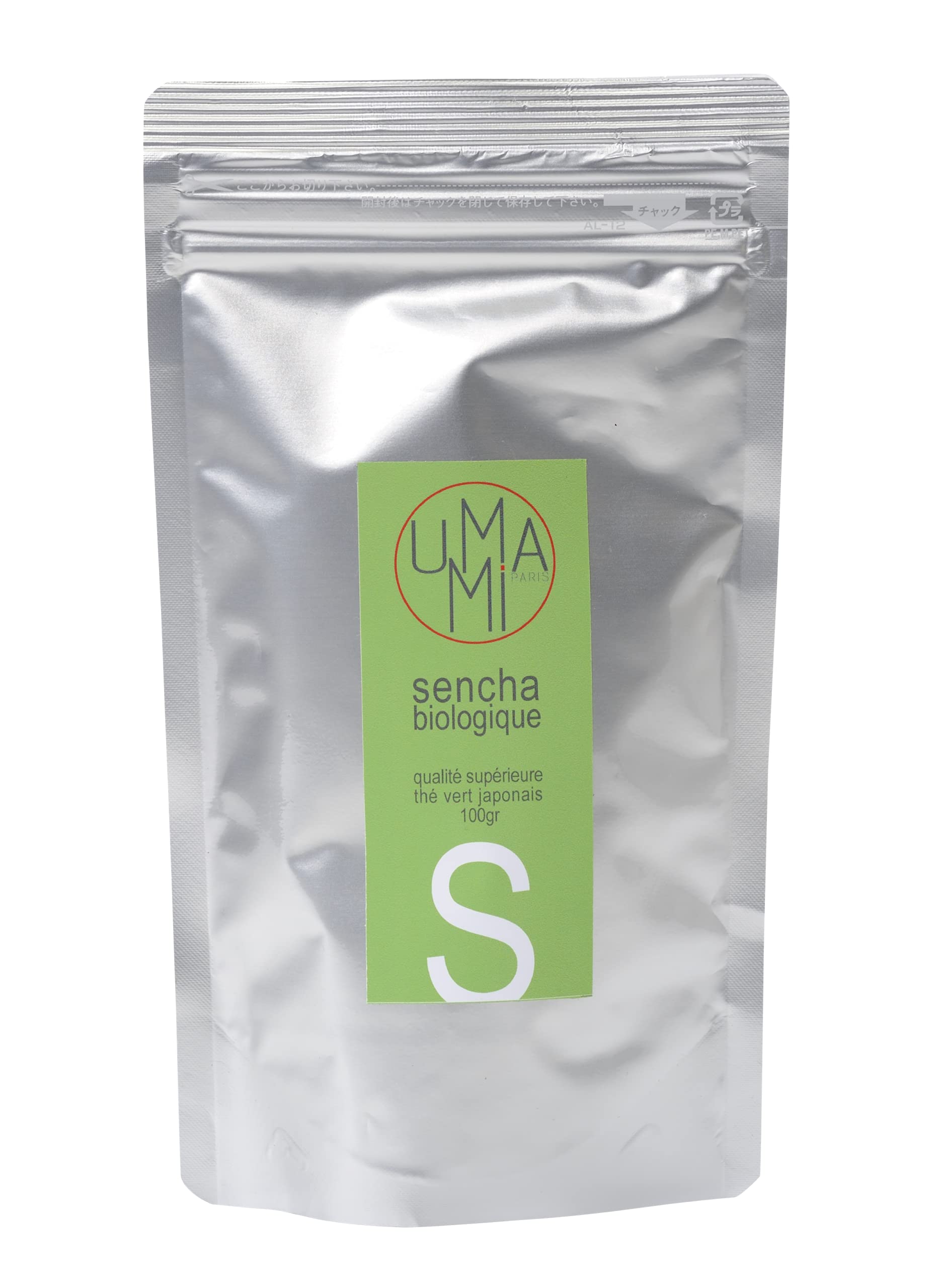 Umami Paris Sencha supérieur thé vert bio 100g vitamines