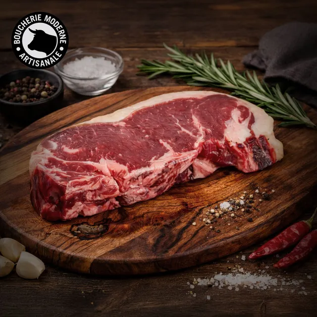 Boucherie Moderne Angus Faux-Filet Maturé viande 500g persillé