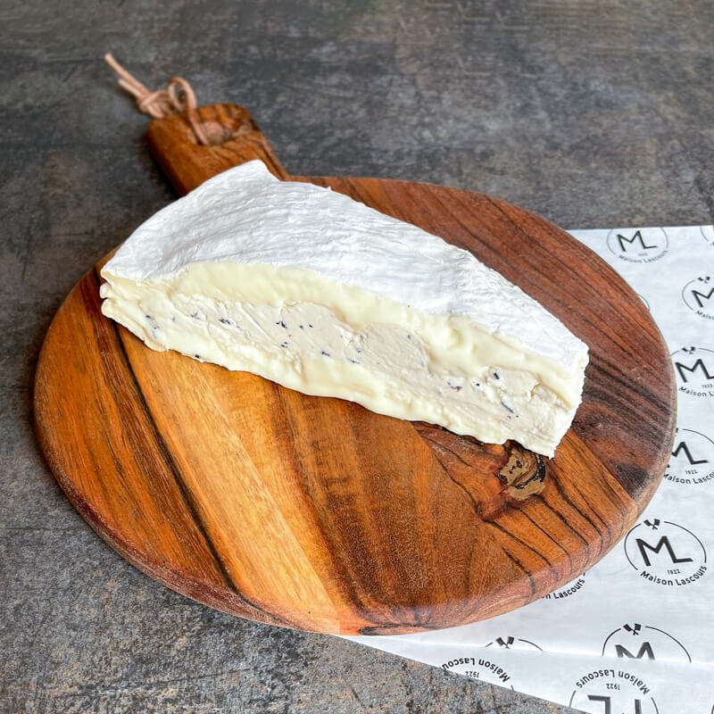 Maison Lascours Brie Truffé Xavier fromage 350 g lait cru