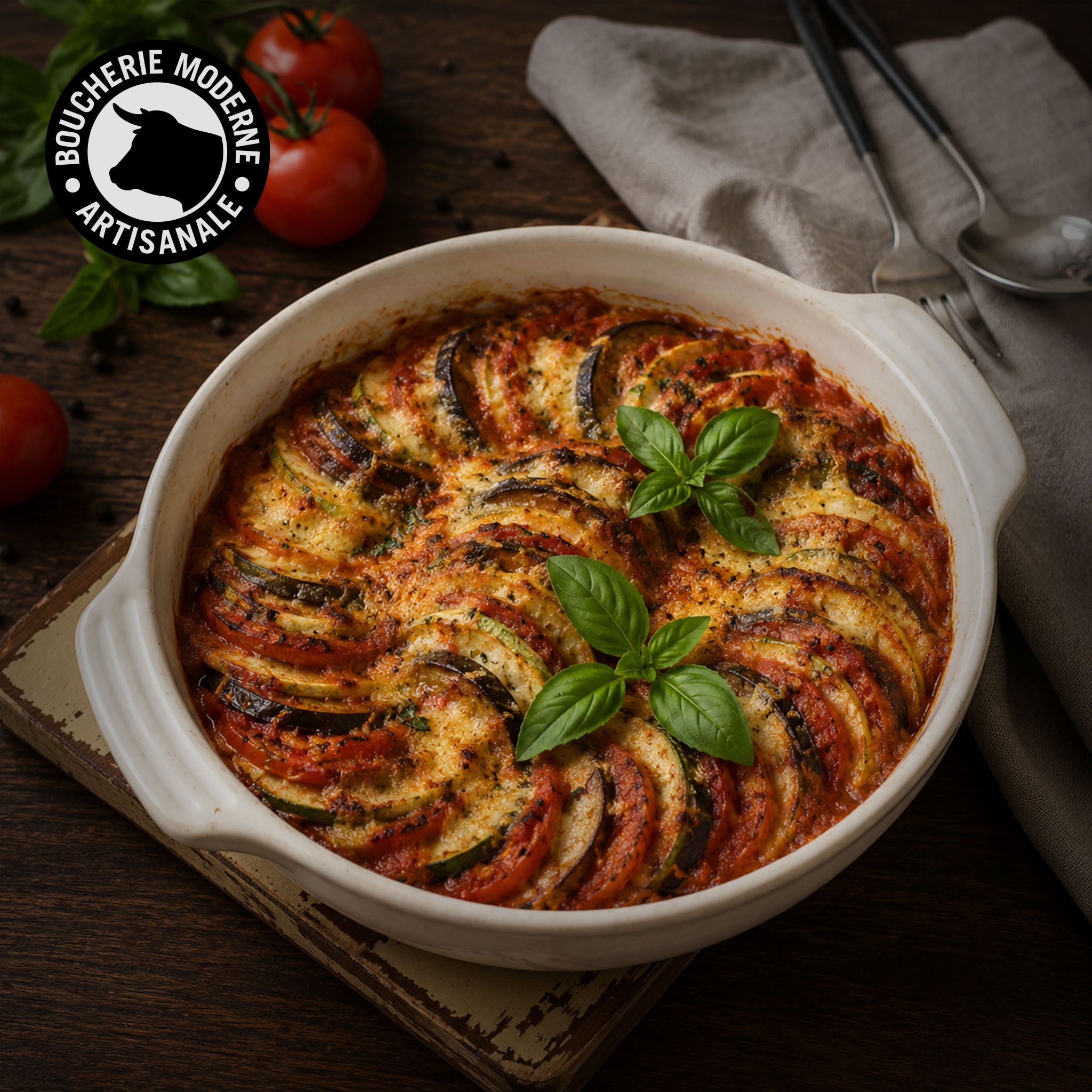 Boucherie Moderne ÉPICERIE Tian légumes gratiné 600g