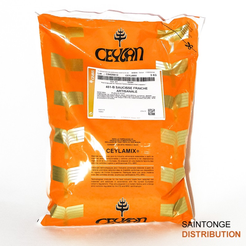 Saintonge Assaisonnements Pack Saucisses de Toulouse kit 1kg
