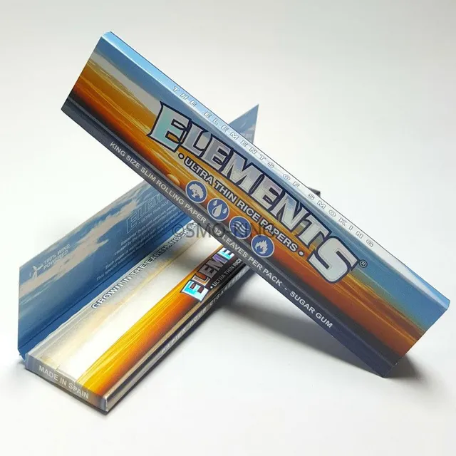 Elements King Size Slim feuille à rouler riz ultra fine 32