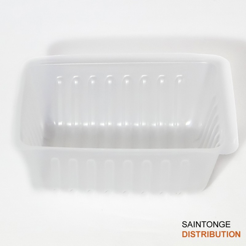 Saintonge Emballages Barquette translucide 500cc 143x111x49mm