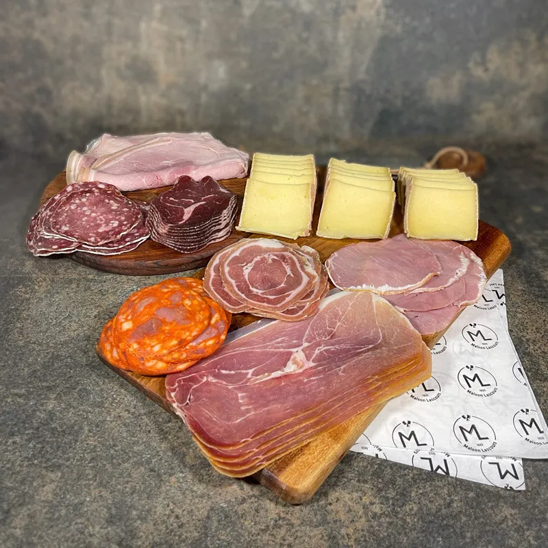Maison Lascours Colis à Thèmes Plateau Raclette Classic avec fromage