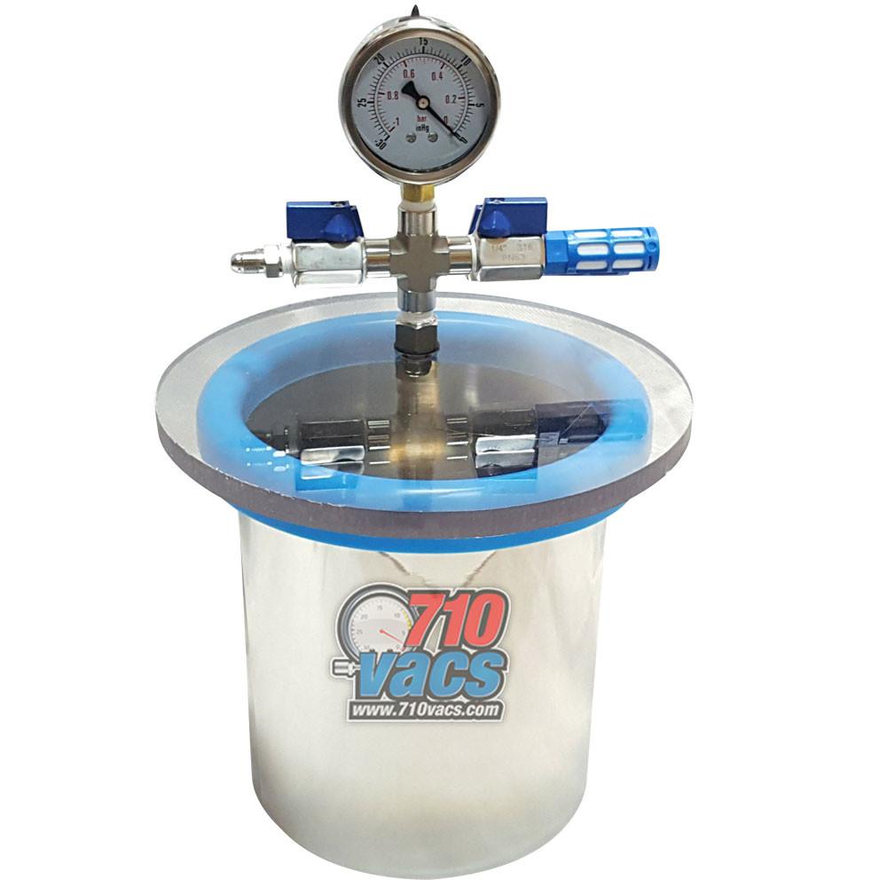 710Vacs KLEAR VAC chambre à vide acier 5L