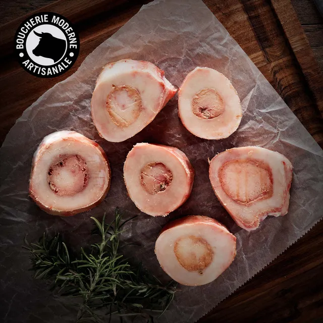 Boucherie Moderne BŒUF Os à moelle Pot-au-feu 200g bœuf français