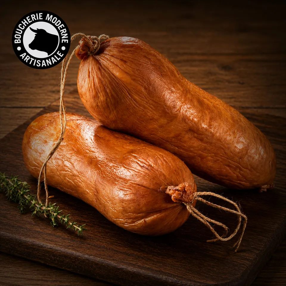Boucherie Moderne Charcut Saucisse de Morteau 400g fumée