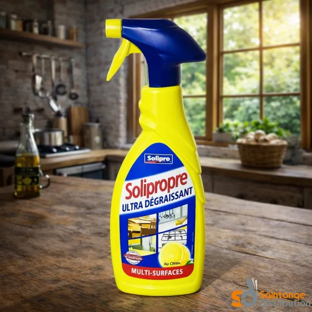 Solipropre Ultra dégraissant multi-surfaces 650 ml citron