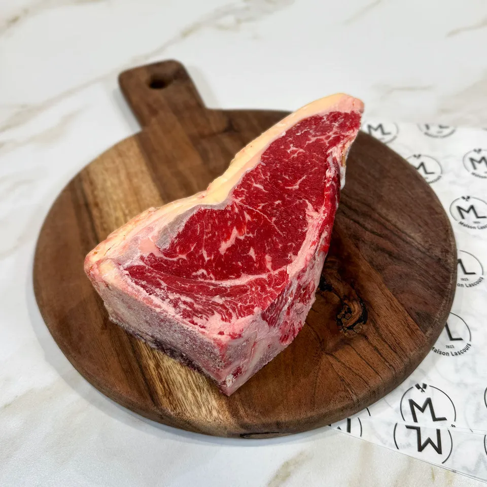 Maison Lascours Bœuf Jersey L-bone avec os 600g herbe