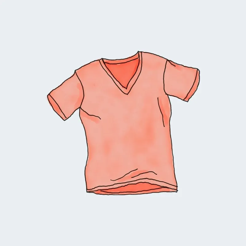 Smo King Vneck T-shirt col V manche courte