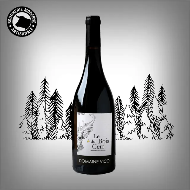 Boucherie Moderne VIN Le Bois du Cerf rouge 75cl vin corse