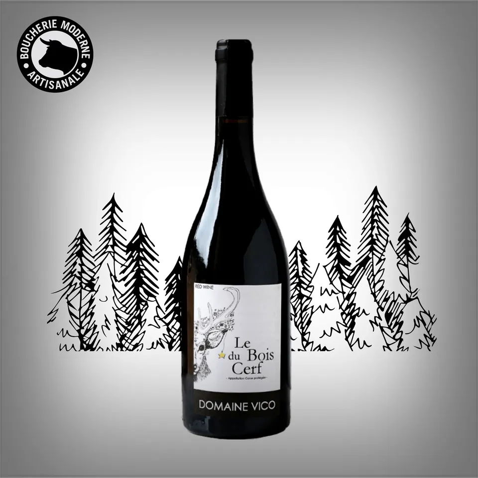 Boucherie Moderne VIN Le Bois du Cerf rouge 75cl vin corse