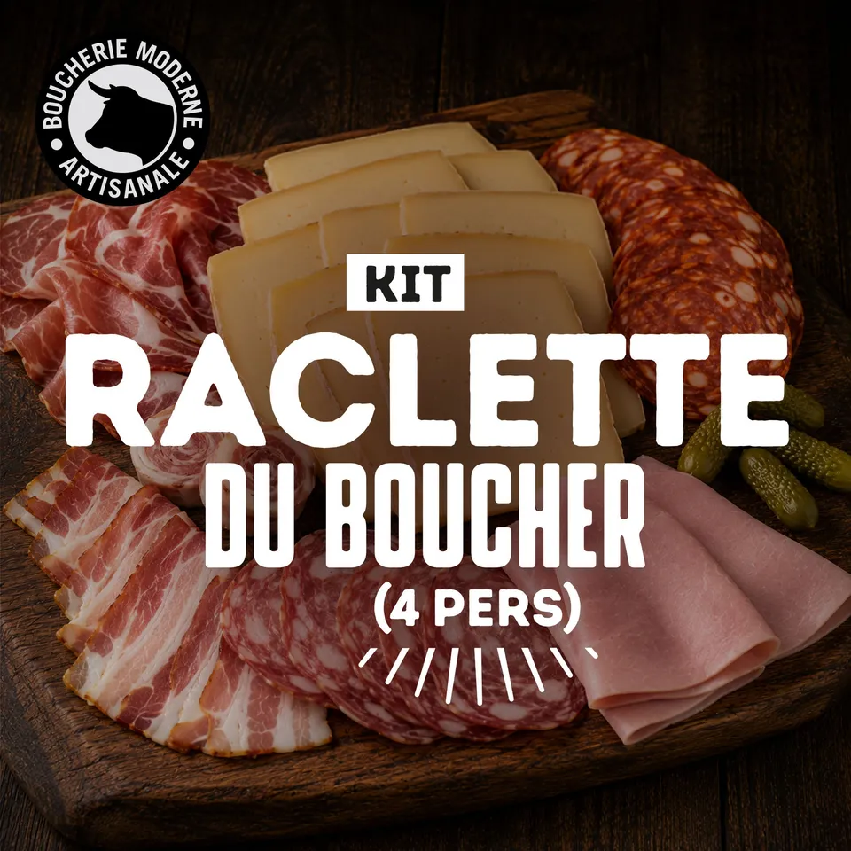 Boucherie Moderne Traiteur Raclette du Boucher kit raclette 4 pers