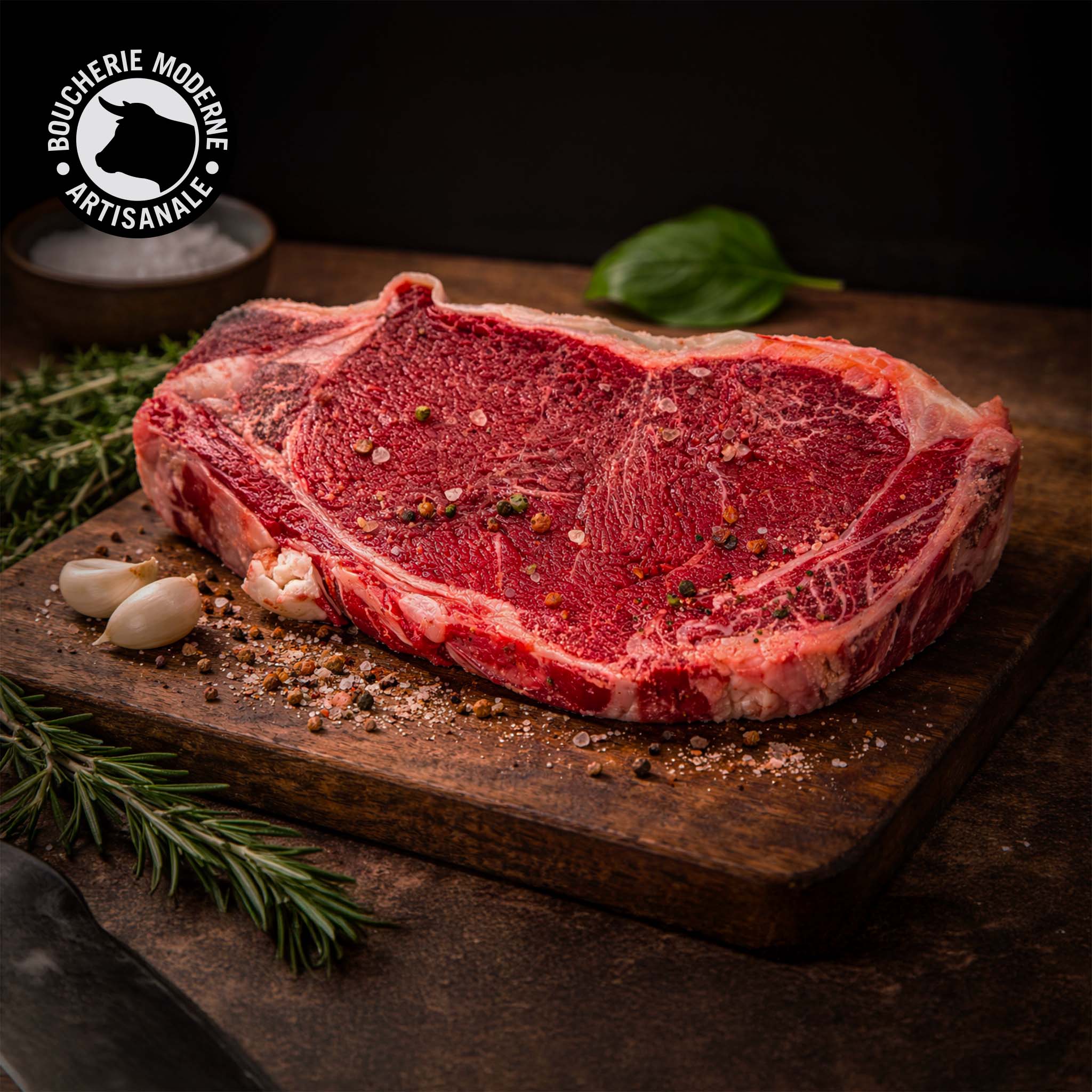 Boucherie Moderne Bœuf Faux-filet Bavière Maturé faux-filet 500g maturé