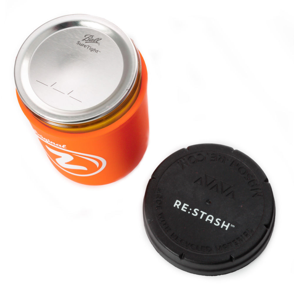 RE:STASH Orange Zkittlez bocal verre 8oz anti-UV