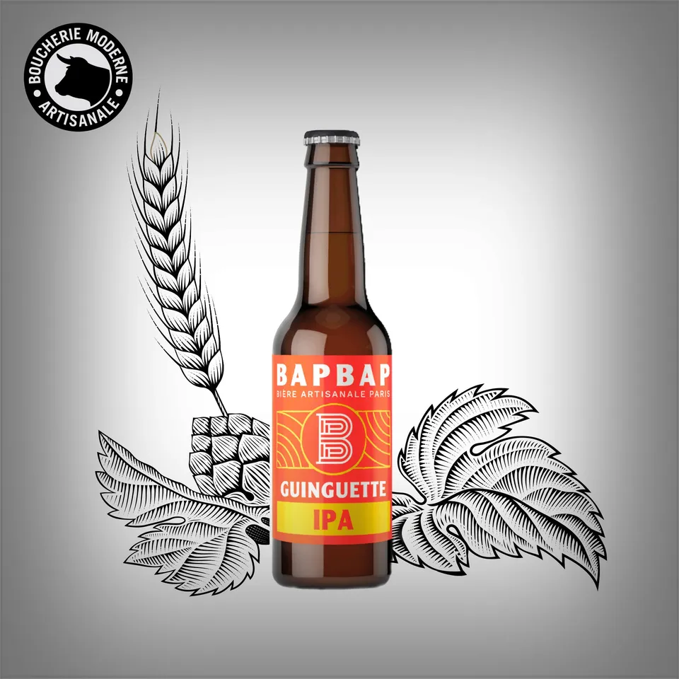Boucherie Moderne BIÈRES Guinguette BAPBAP bière 33CL fruitée