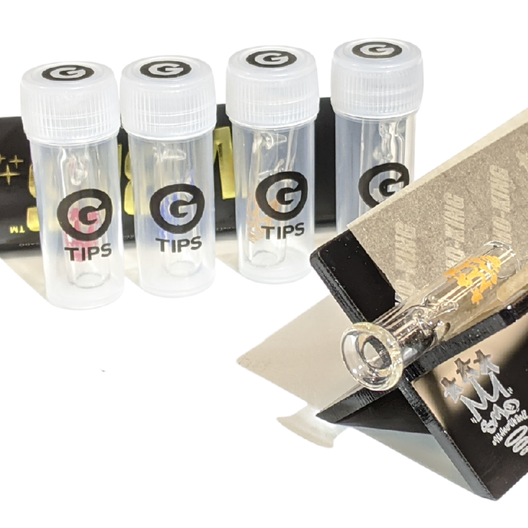 G Tips SMO Colourway embouts verre tête ronde 34 mm