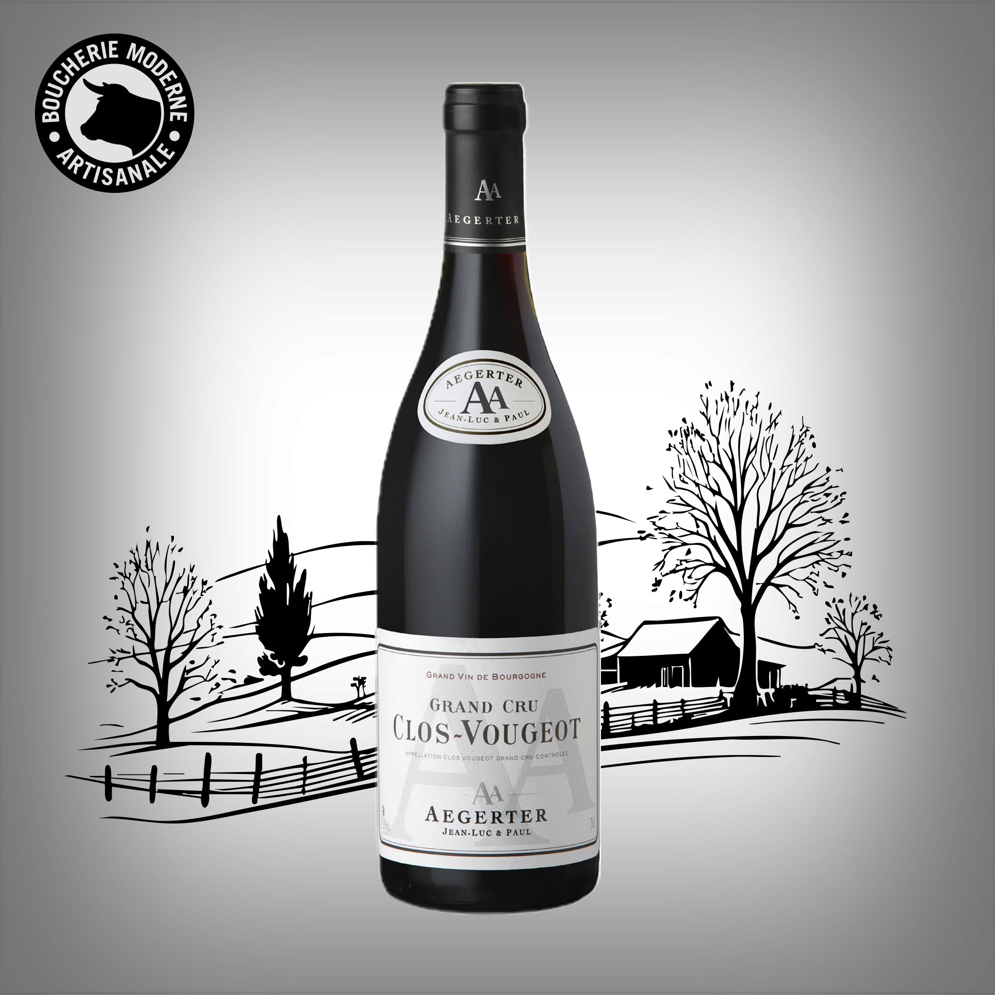 Boucherie Moderne Vin rouge Clos Vougeot Grand Cru 75 cl
