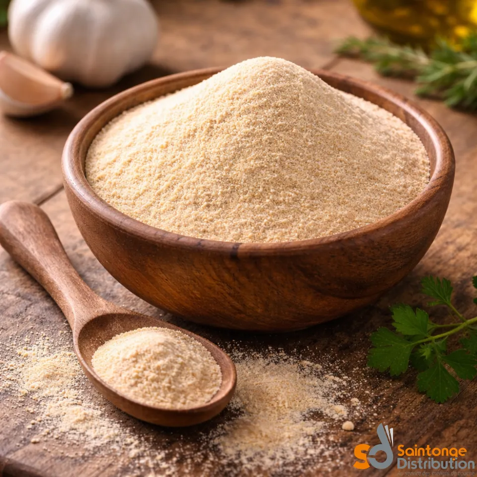 Saintonge Assaisonnements Ail en Poudre 1kg épice sachet poudre fine