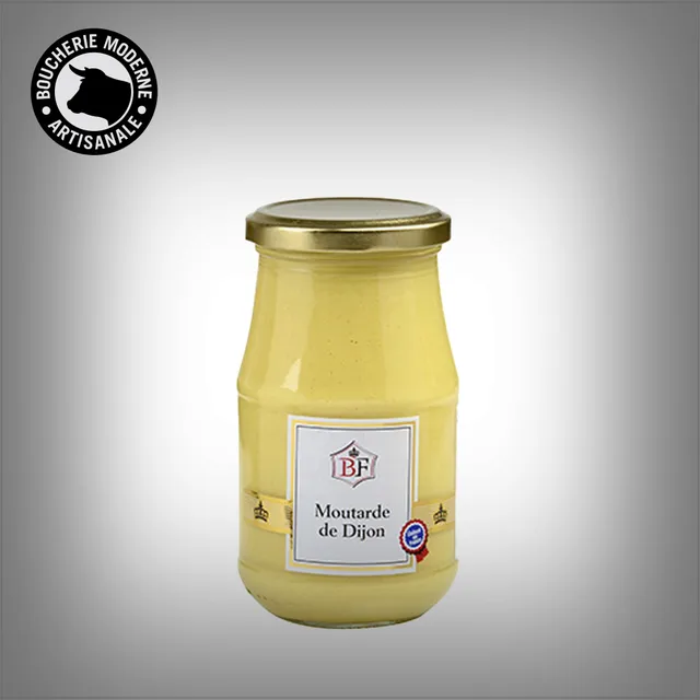 Boucherie Moderne ÉPICERIE Moutarde de Dijon condiment 210g piquante