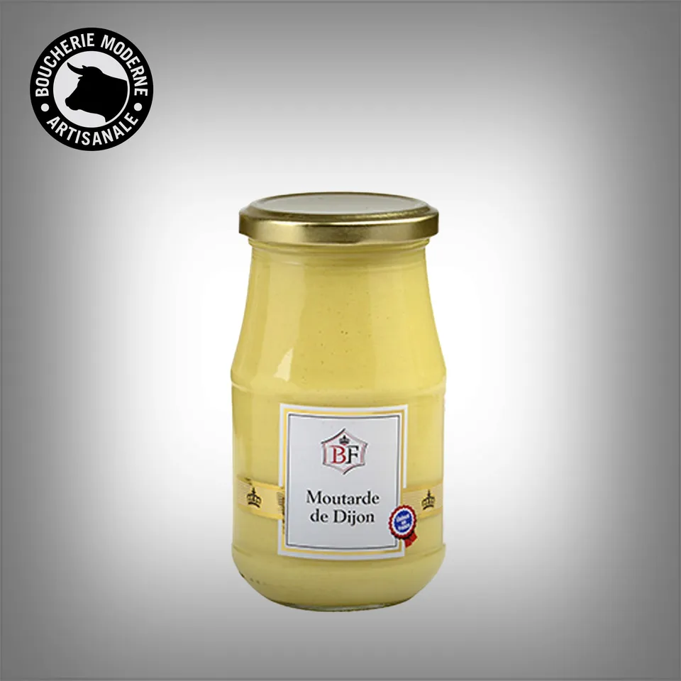Boucherie Moderne ÉPICERIE Moutarde de Dijon condiment 210g piquante
