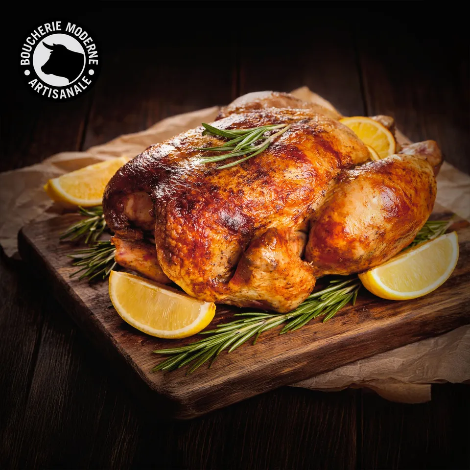 Boucherie Moderne RÔTISSERIE Poulet rôti label 1,4 kg