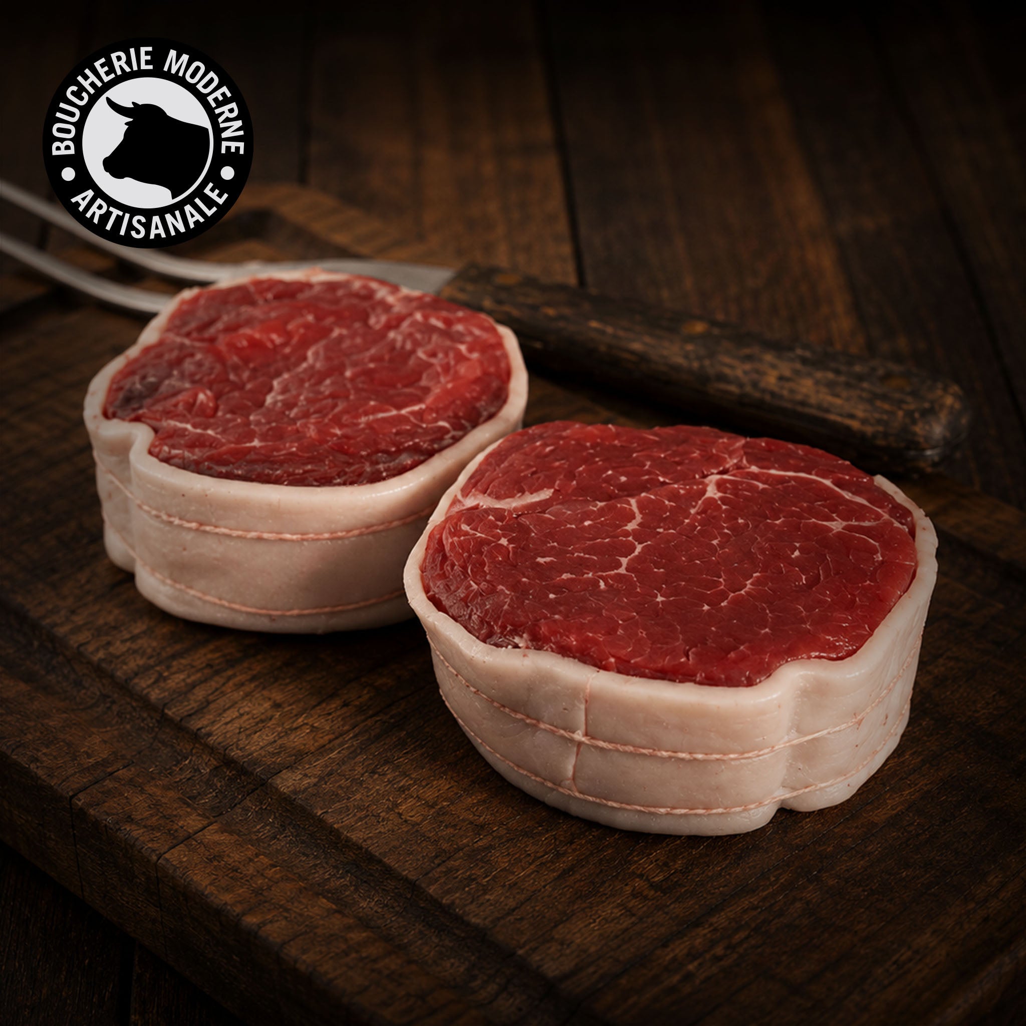 Boucherie Moderne Bœuf Tournedos Rumsteak viande 210g tendre