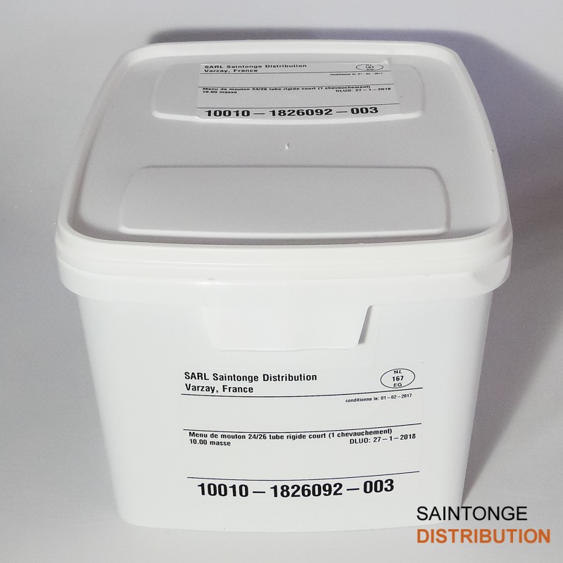 Saintonge Distribution boyau mouton 24/26 chevauché 91m