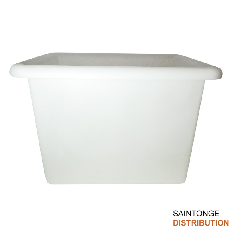 Gilac bac profond 100 L bac blanc 690x535x485 mm