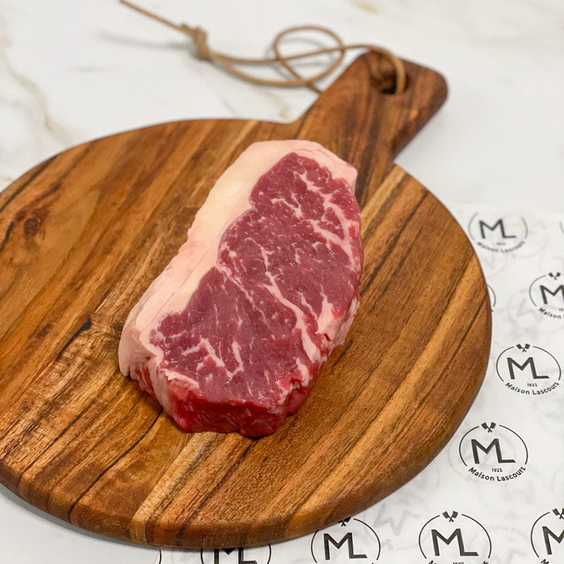 Maison Lascours Bœuf d'Exception Faux Filet Argentin viande 300g persillé