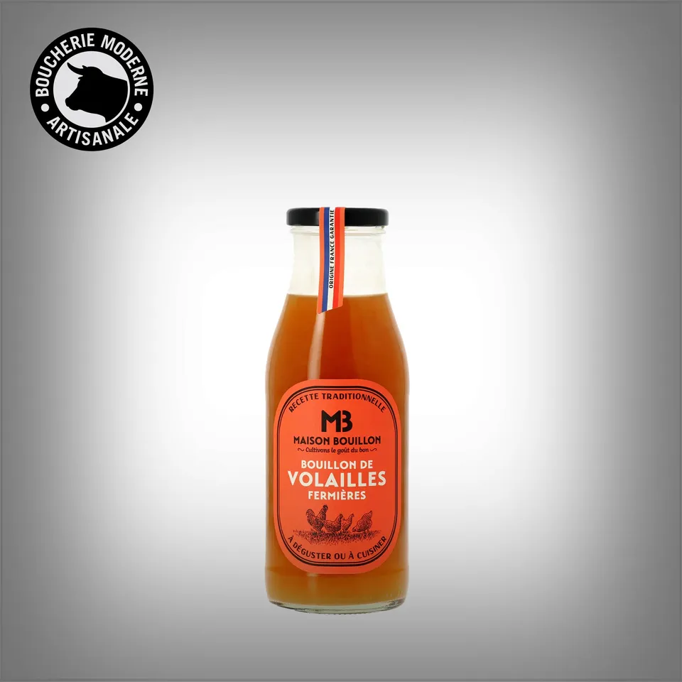 Boucherie Moderne Épicerie Bouillon volaille fermière 500 g
