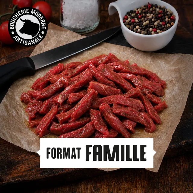 Boucherie Moderne Bœuf Émincé Morilles 2kg Sauce Famille