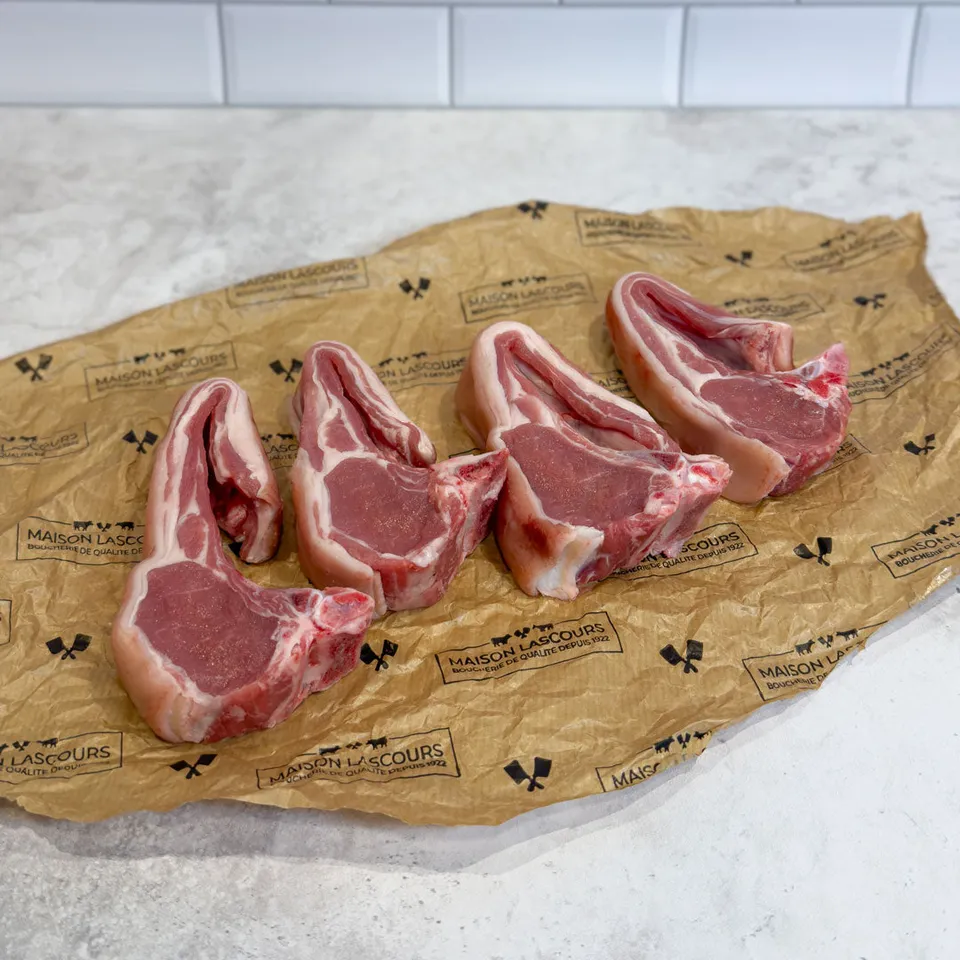 Maison Lascours Agneau Côte d'Agneau 4x100g Grillade