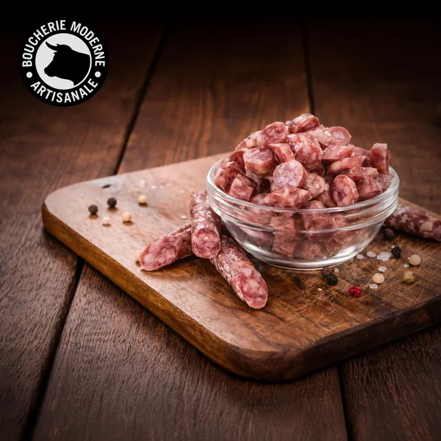 Boucherie Moderne Charcut’ Mini Saucisson charcuterie 40g porc