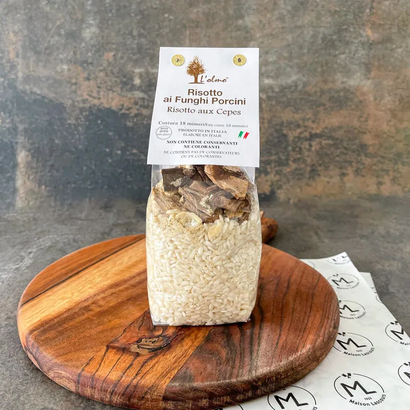 Maison Lascours Risotto aux Cèpes 300g riz Carnaroli