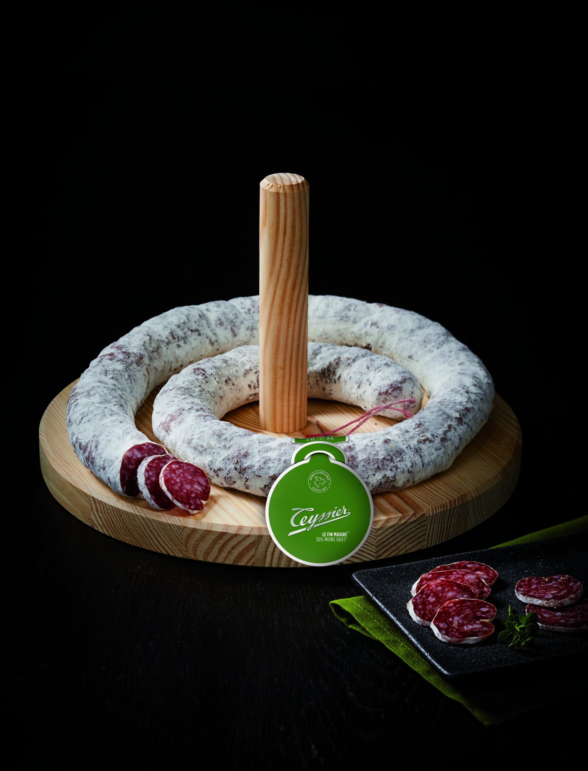 Teyssier Les saucissons allégés Brasse Fin Maigre saucisson plat