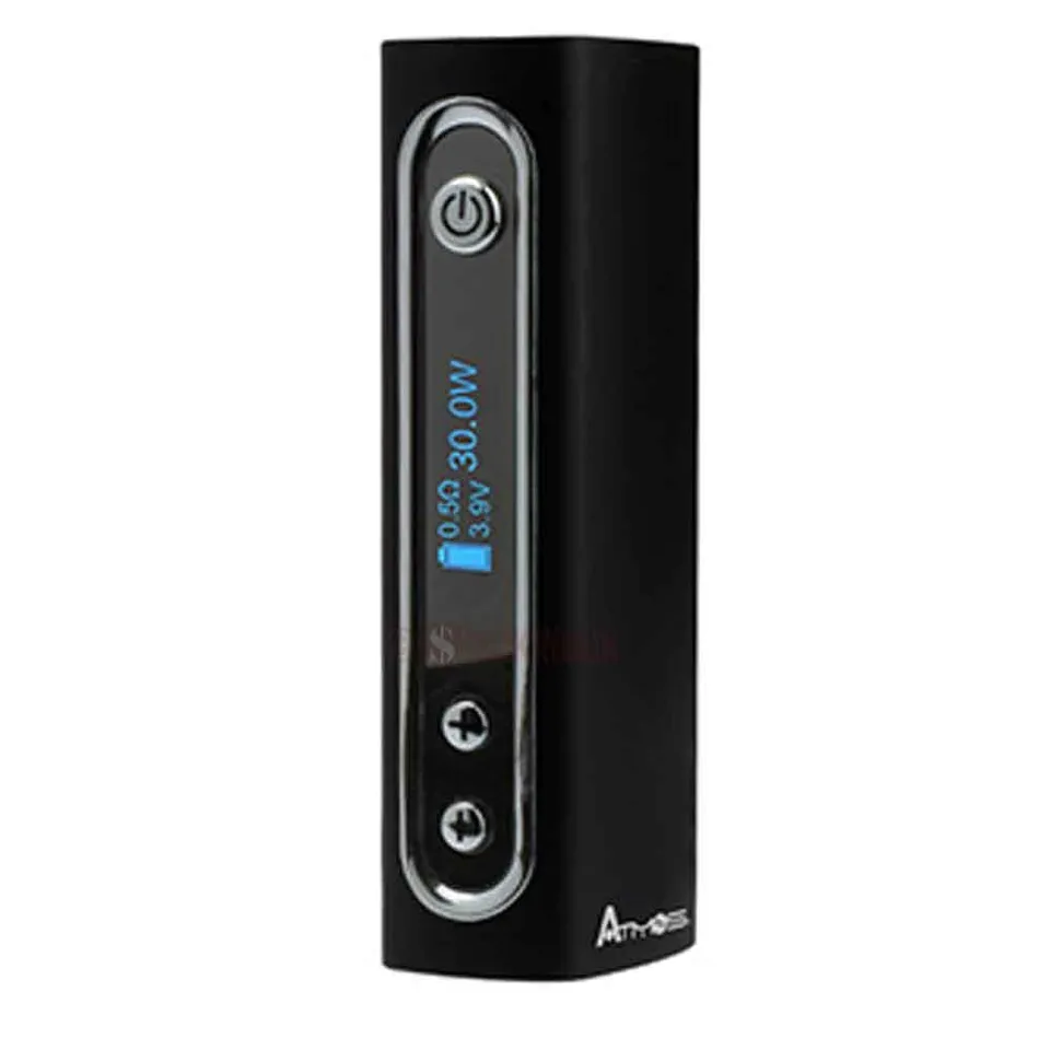 Atmos i30 Box Mod 30W 2600mAh vaporisateur noir