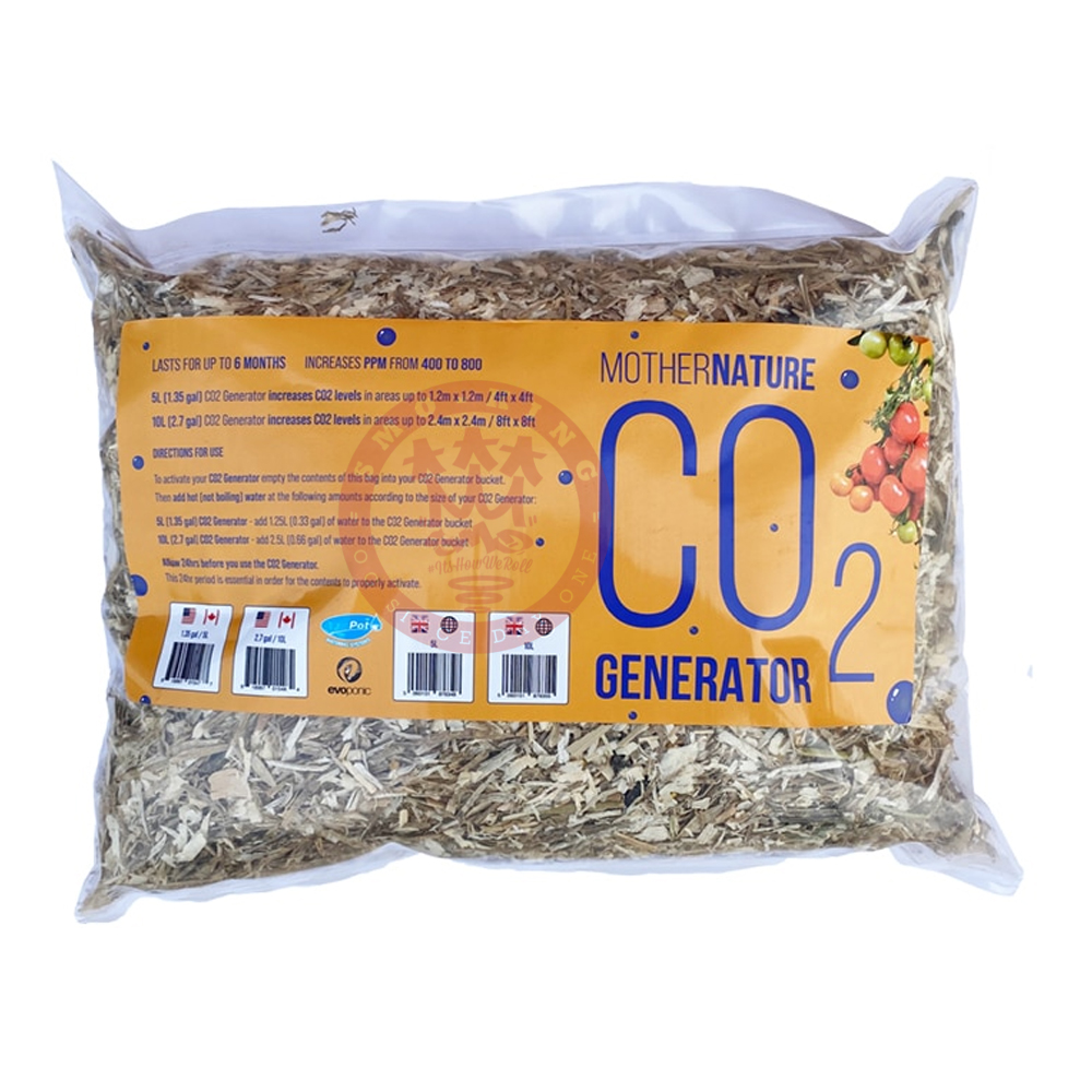 Mother Nature générateur CO2 plantes 5L 400-800ppm tente serre