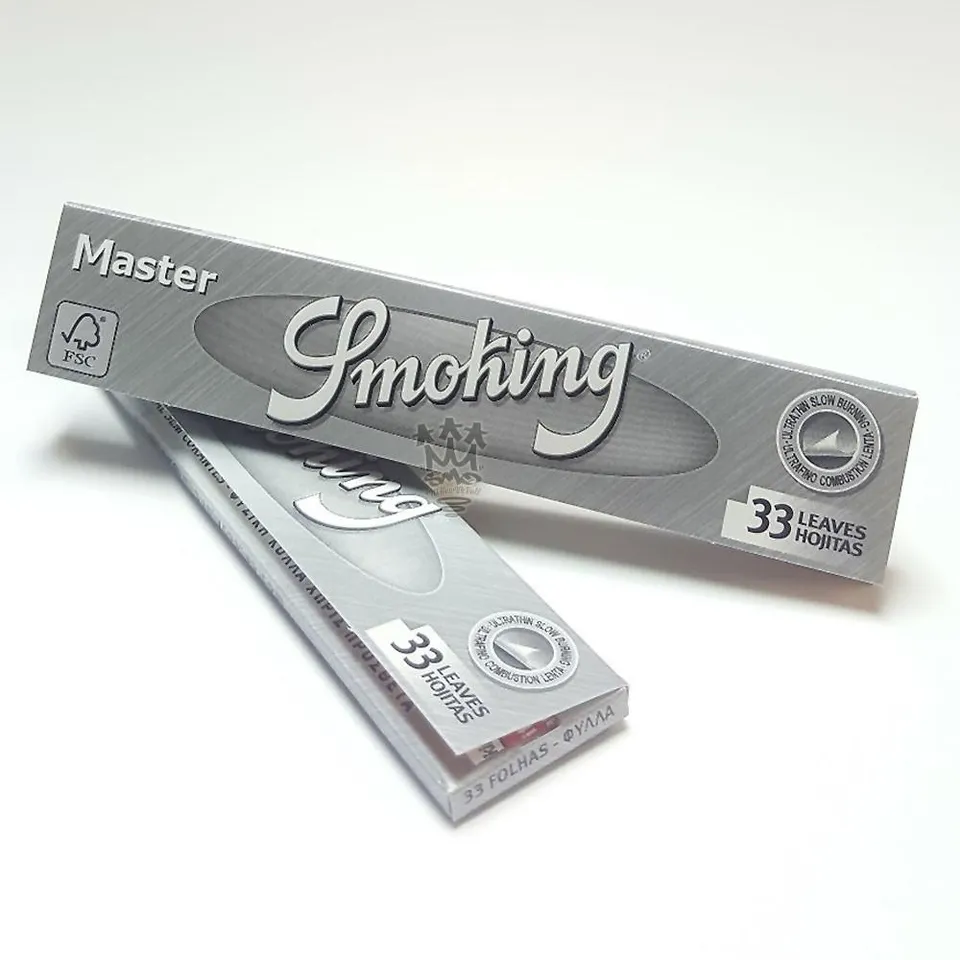 Smo King Master King Size feuilles à rouler extra slim 33 riz