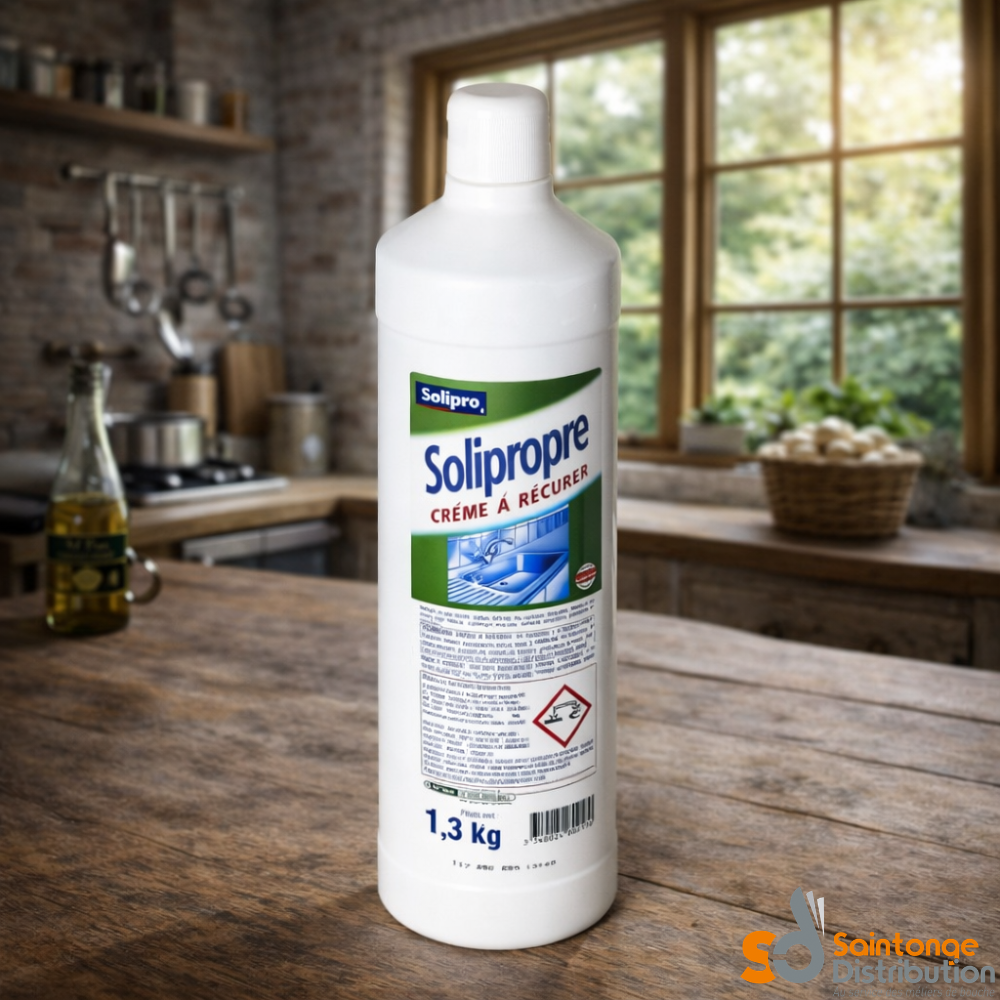 Solipropre Hygiène Crème à récurer pin 1,3 kg