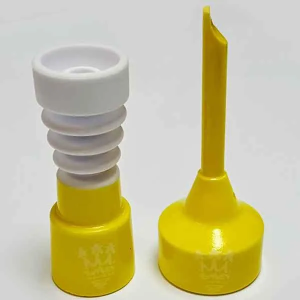 SMO-KING Mellow Yellow clou céramique 14/18 mm + cap