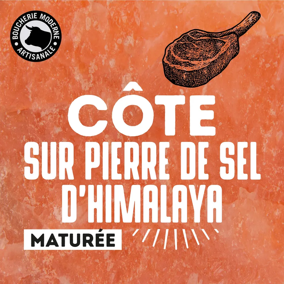 Boucherie Moderne Bœuf Côte Maturée Himalaya 1,2 kg fondante